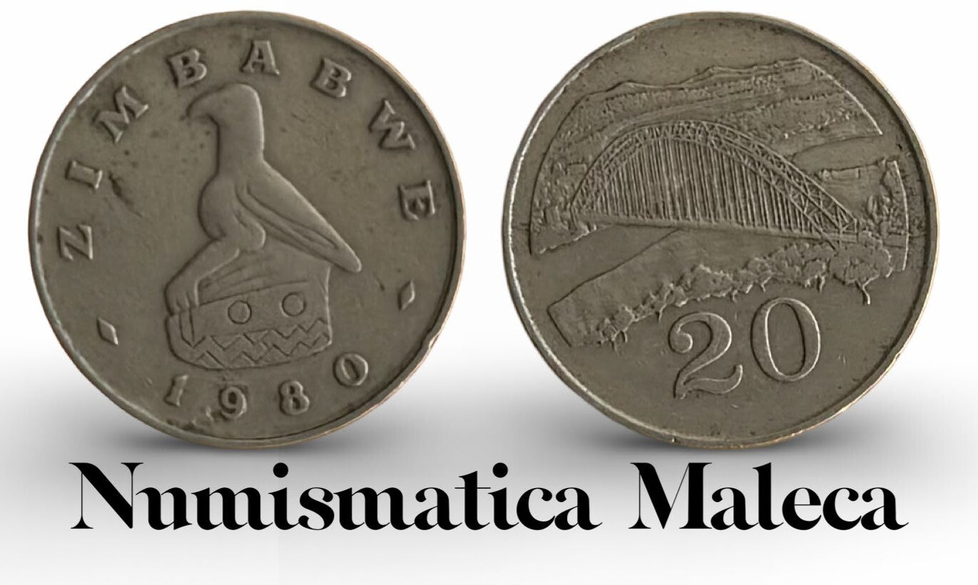 Zimbadwe 20 Cents 1980, Km4 Fina