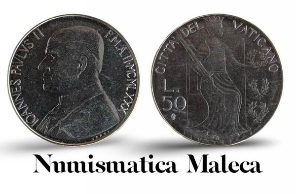 Ciudad Del Vaticano 50 Lire 1979, Km145 Aunc