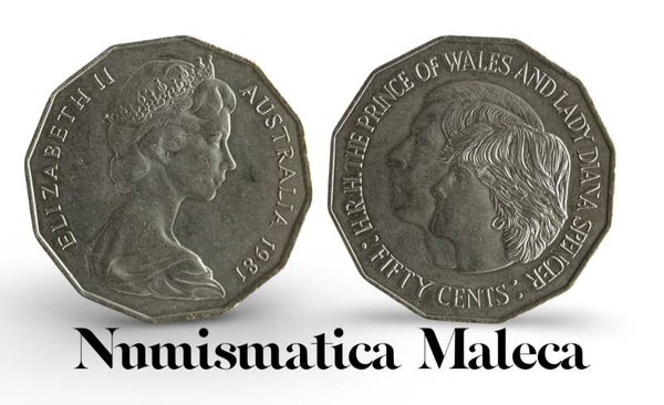 Australia 50 Cents  1981, Km72 Auncs