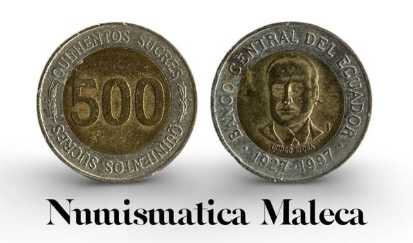 Ecuador 500 sucres 1997, Km102 Circ