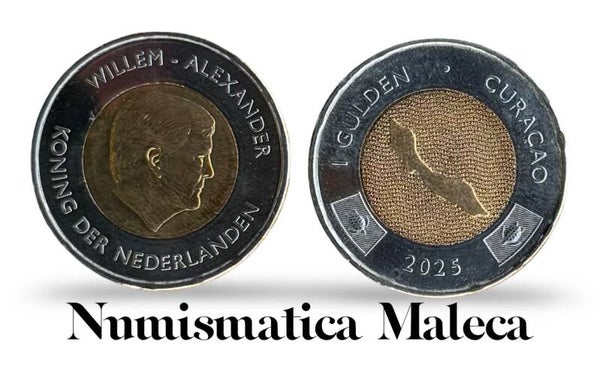 Curacao 1 Gulden 2025, CW00040 Unc