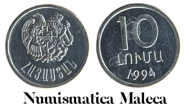 Armenia 10 Luma 1994, km51 Unc