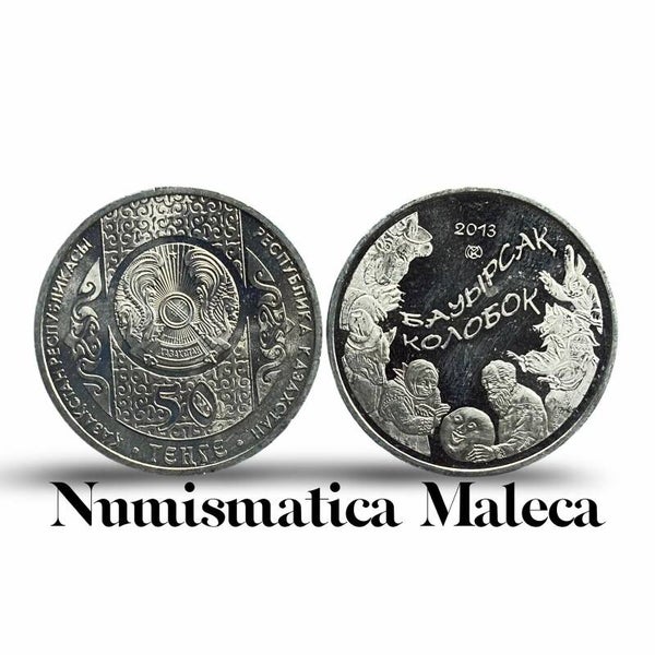 Kazakastan 50 Tenge 2013 Km399 Kolobok - Roly-Poly