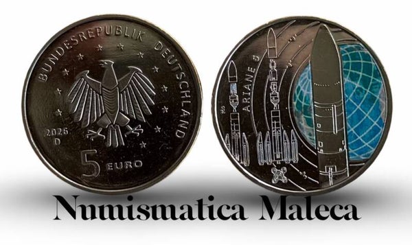 Alemania 5 Euros 2026, Km-NEW  Unc