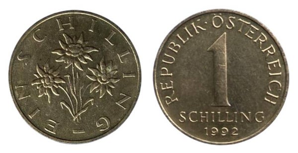 Austria 1 Shilling 1992 (EUROPA)
