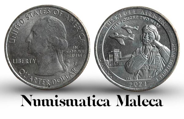 Estados Unidos 25 Cents 2021, US1346