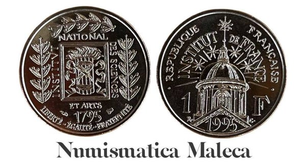 Francia 1 Franc 1995, Km1133 Unc