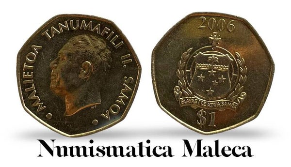 Samoa 1 Tala 2006, Km135 Unc