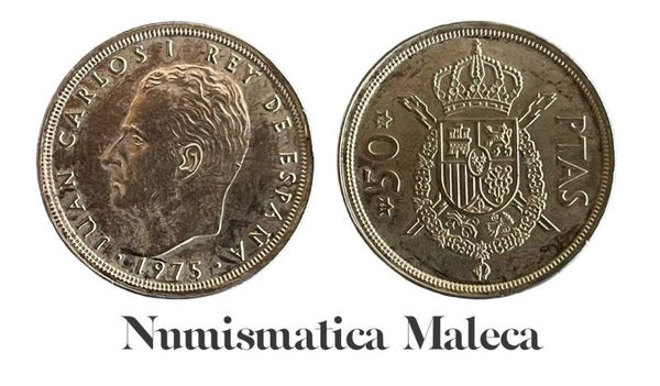 España 50 PEsetas 1975 Km809 Unc