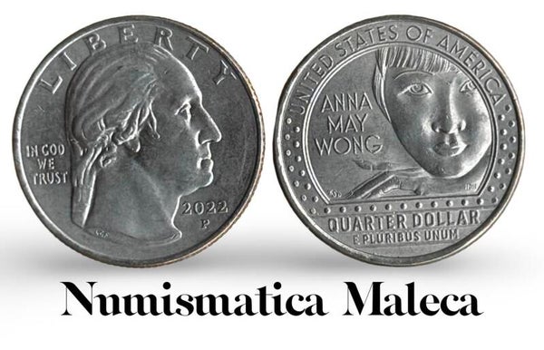 Estados Unidos 25 Cents 2022, US1507 AU