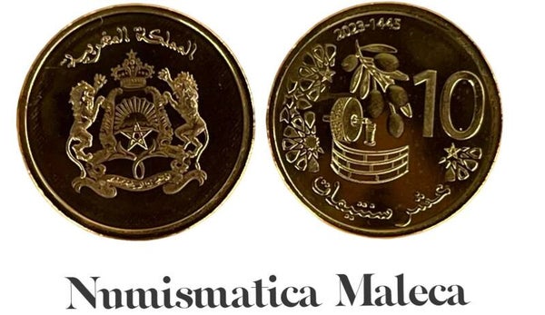 Marruecos 10 Santimat 2023, Unc