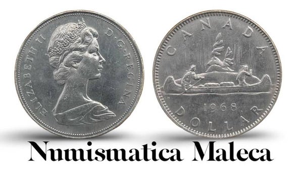 Canada 1 dollar 1968, Km76.1 Fina