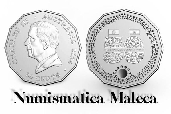 Australia 50 Cents 2024, Km6195 Unc