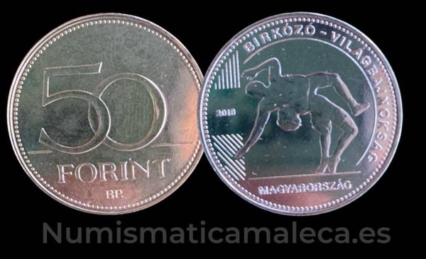 Hungria 50 Forint 2018, WRESTLING CHAMPIONSHIP