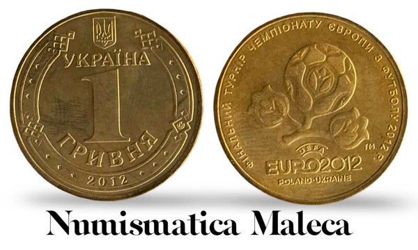 Ucrania 1 Hryvenia 2012 Km668 Unc
