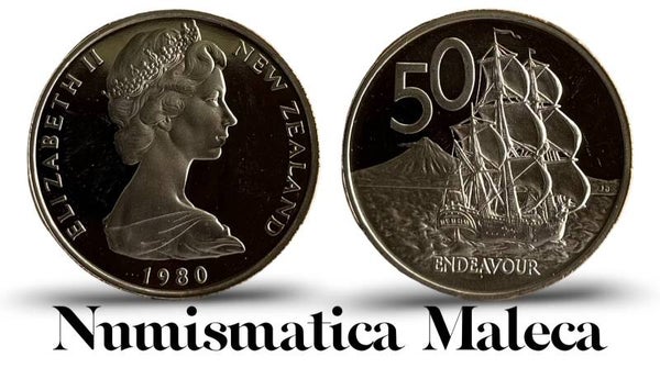 Nueva Zelanda 1980, Km37.1 Proof Unc