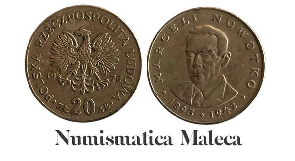 Polonia 20 Zlotych 1976, Km6  VF