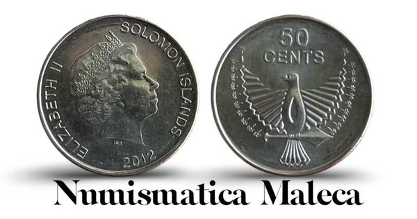 Islas Salomon 50 Cents 2012, Km237 Unc