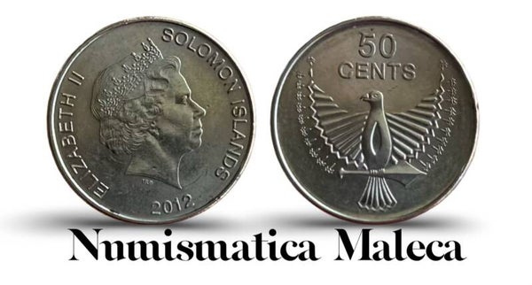 Islas Salomon 50 Cents 2012, Km237 Unc