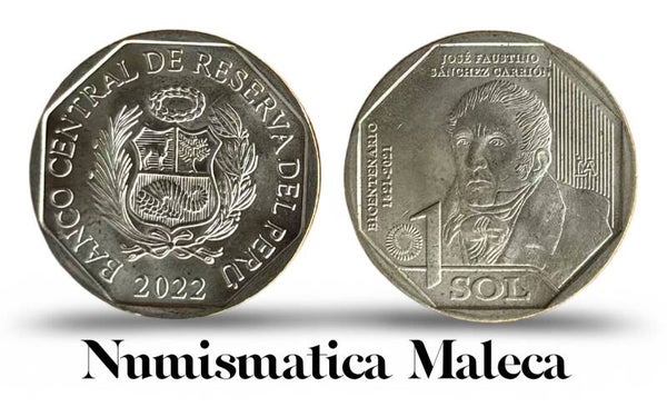 Peru 1 Sol 2022, PE000844 Unc