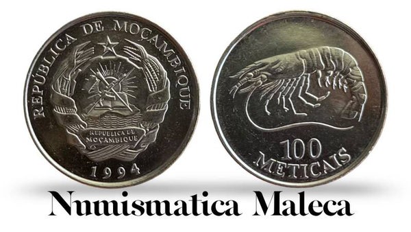 Mocambique 100 Meticais 1994, Km120 Aunc