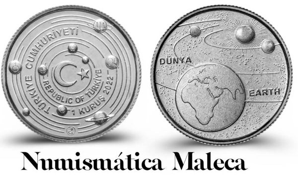 Turkia 1 Kuruş  2022  Km1535 (TIERRA)