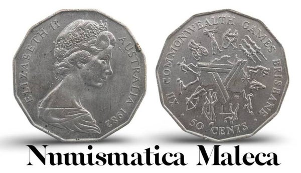 Australia 50 Cents 1982, Km74 Fina