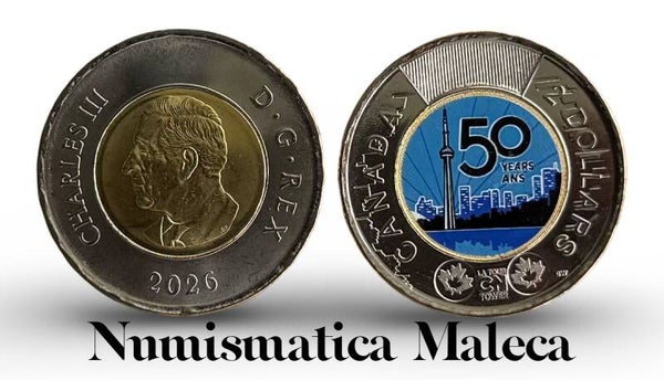 Canada 2 Dollar 2026, CA4960 Color Unc