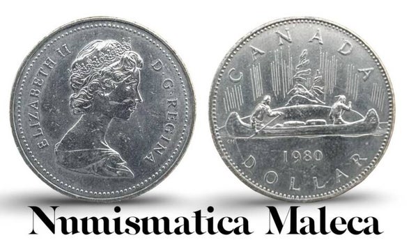 Canada 1 Dollar 1980, Km120.1 fina