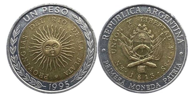 Argentina 1 Peso 2016, kM112 uNC