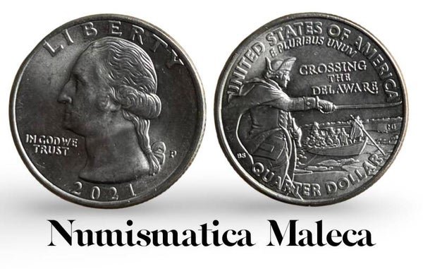 Estados Unidos 25 Cents 2021, US1345 Au