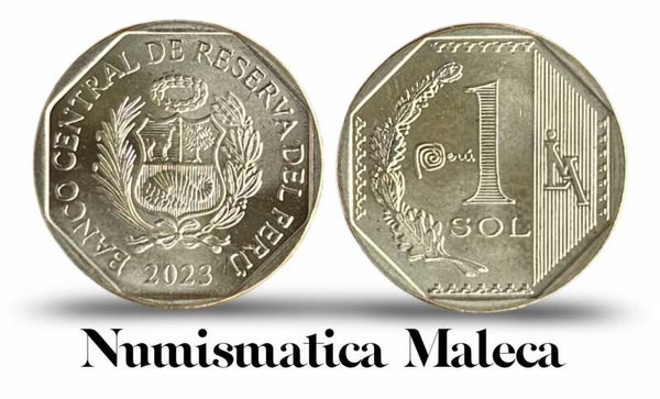 Peru 1 Sol 2023, Km366 Unc