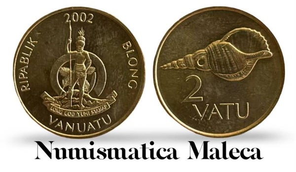 Vanuatu 2 Vatu 2002, Km4 AUnc