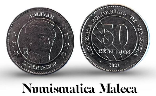 Venezuela 50 centimos 2021 digital (AMERICA)