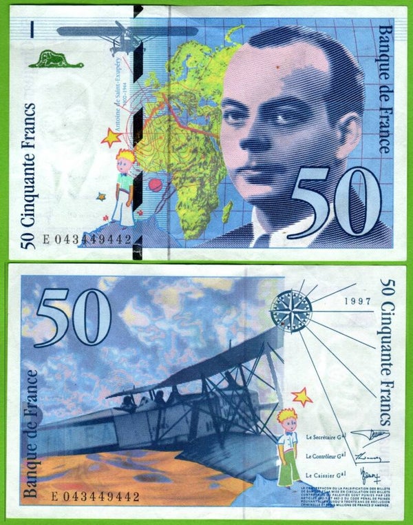 Francia 50 Francs 1997, P-157ad XF