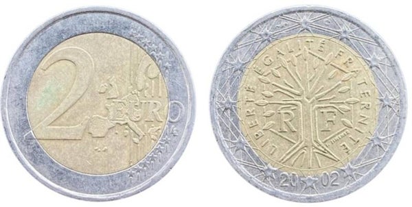 Francia 2 Francs 2002  (EUROPA)