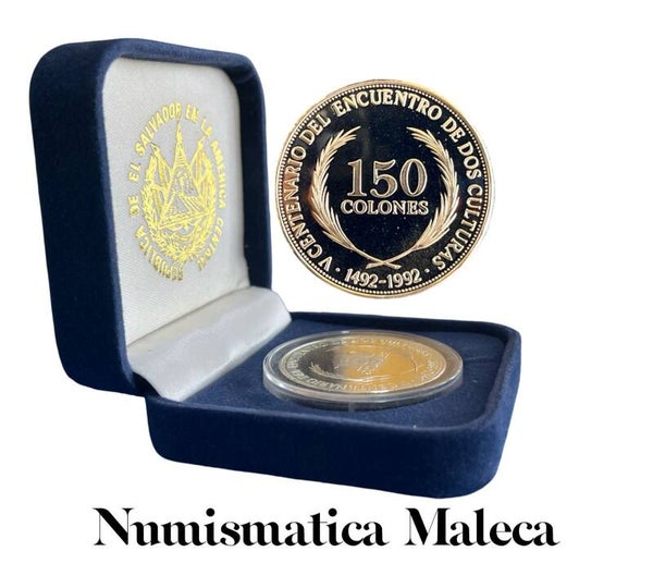 El Salvador 150 Colones 1992, Km160 Proof