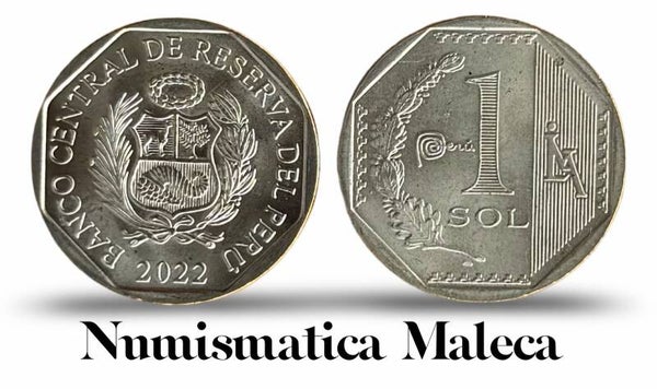Peru 1 Sol 2022 Km366 Unc