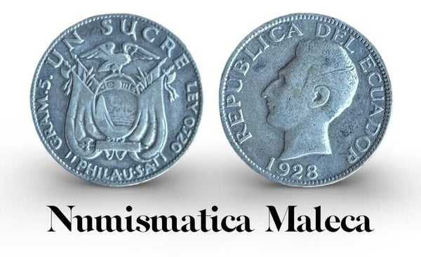 Ecuador 1 sucre 1928, Km72