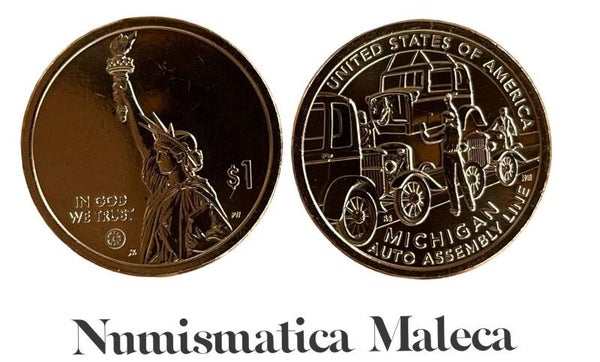 Estados Unidos 1 Dollar 2025-D, Inovation