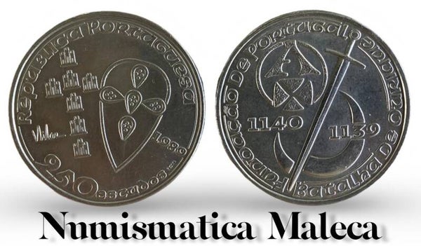 Portugal 250 Escudos 1989, Km650