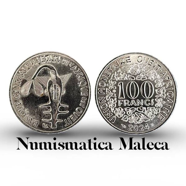 Estados Del Africa Occidental 100 Francs 2024, Km16 Aunc