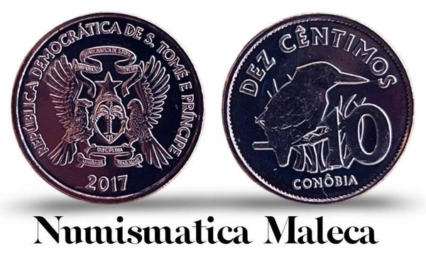 Santo Tome & Principe 10 Dobras 2017, Km129 Unc