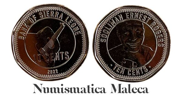 Sierra Leona 10 Cents 2022, Unc