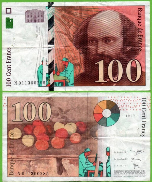 Francia 100 Francs 1997, P-158 XF