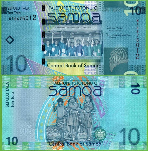 Samoa 10 Tala 2017, P-39b Unc