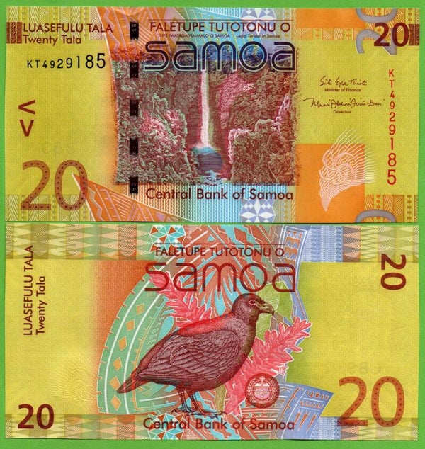 Samoa 20 Tala 2017, P-40a Unc