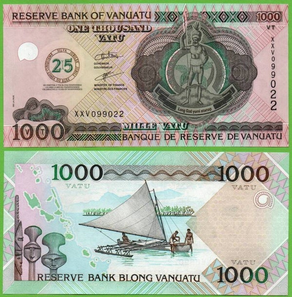 Vanuatu 1000 Vatu 2005, P-11 Unc