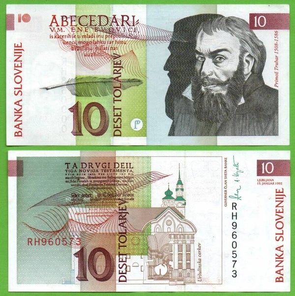 Eslovenia 10 Tolarjev 2011, P-11 Aunc
