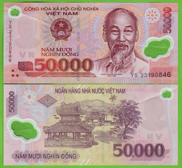 Viet Nam 50,000 Dong 2005, P-121c XF